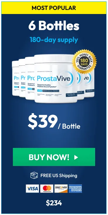 ProstaVive 6 bottles